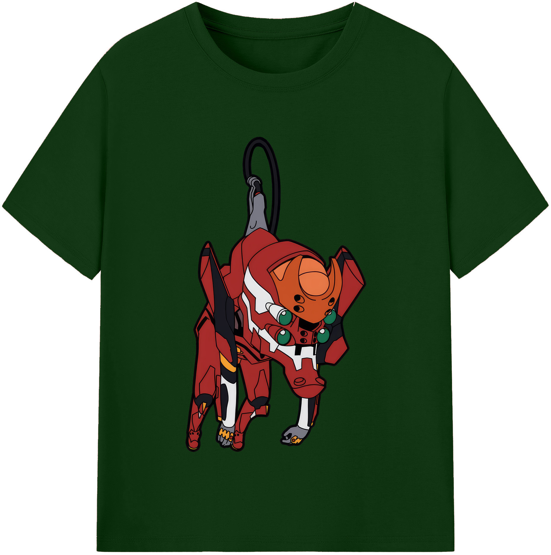 （画像用） EVA 新世紀エヴァンゲリオン 綿100％半袖Tシャツ（フロントプリント）